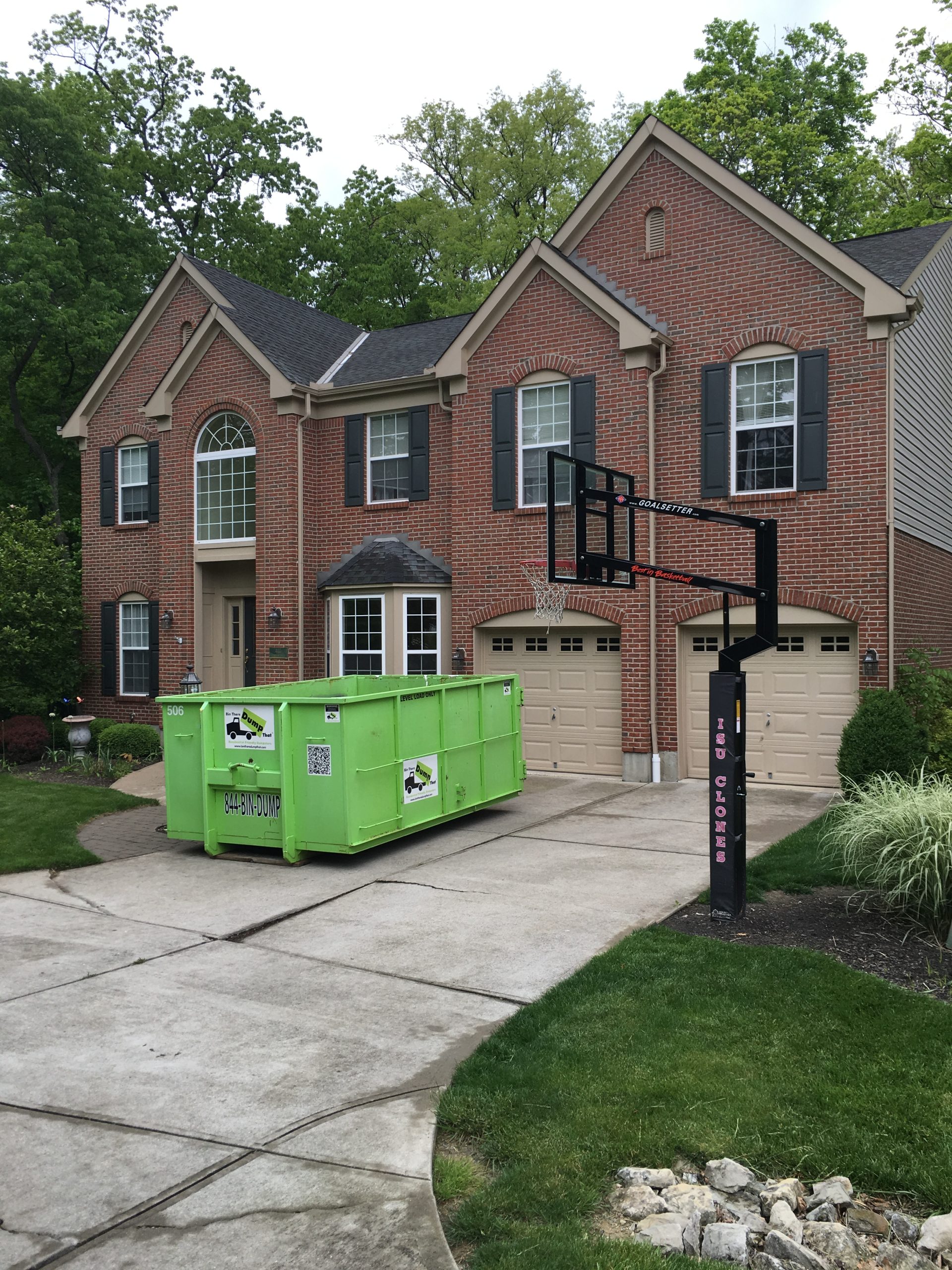 What size dumpster do you need in Dayton, OH